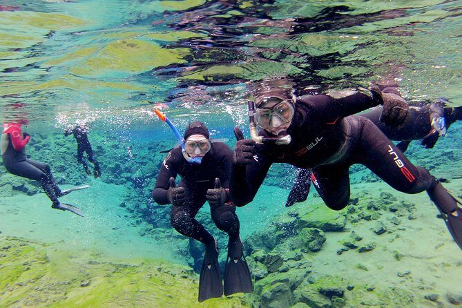 Silfra Drysuit Snorkeling with Free Photos - Meet on Location - Where Silfra starts: Thingvellir is the real meeting point