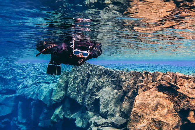 Silfra: Hot and Cold Snorkeling and Spa Tour - Self Drive - The switch from cold snorkel to hot geothermal relief