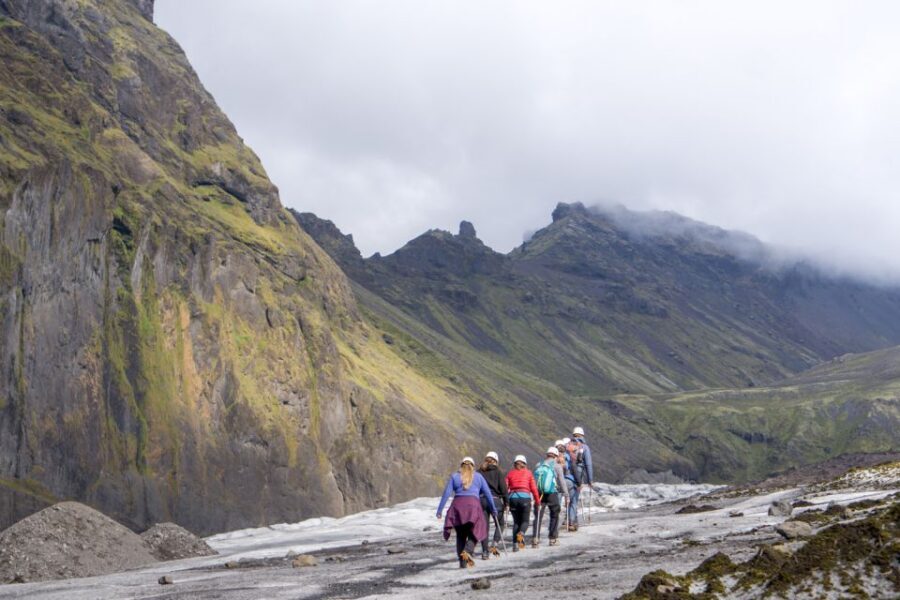 Skaftafell: Extra Small Group Glacier Adventure - What to bring for cold ice and long steps