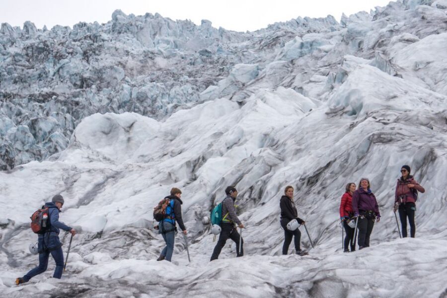 Skaftafell: Extra Small Group Glacier Adventure - Lunch at the top: short break, big payoff