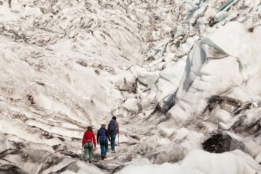 Skaftafell: Extra-Small Group Glacier Hike - The first on-ice minutes: crampons, footing, and a quick confidence boost