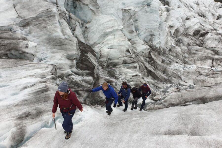 Skaftafell: Extra-Small Group Glacier Hike - How hard is it, really? pacing, group size, and your comfort level