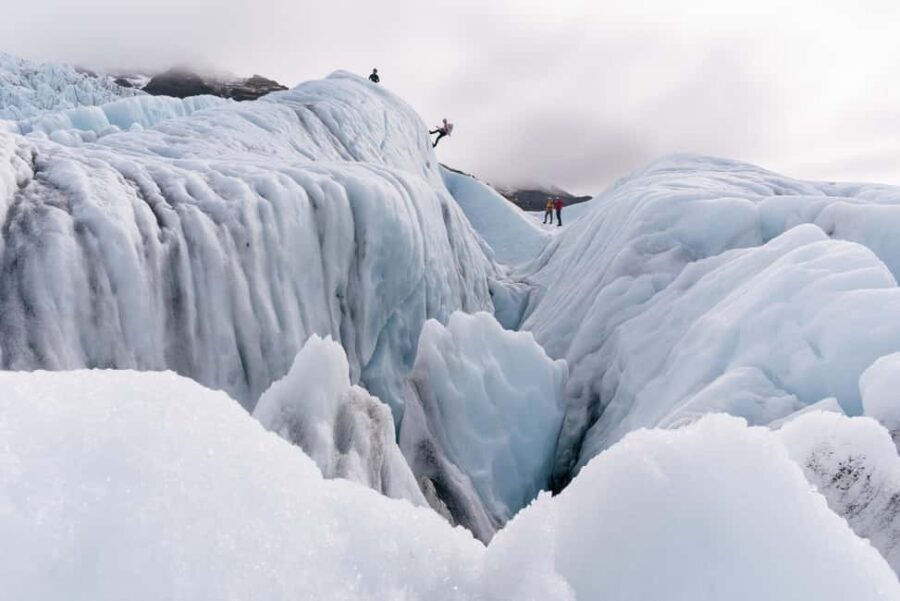 Skaftafell: Glacier Hike & Ice Climbing Adventure - Skaftafell start: wooden hut check-in and a long glacier-focused day