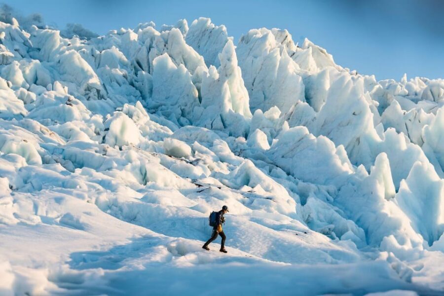 Skaftafell: Small-Group Vatnajökull Glacier Hike (Moderate) - Falljökull icefall on Vatnajökull: why this hike feels special