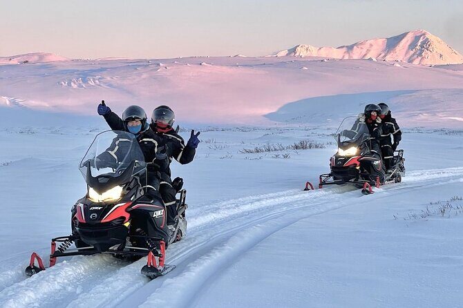 Snowmobile Tour by Lake Mývatn - Gear comfort: overalls, helmets, and what “warm” really means
