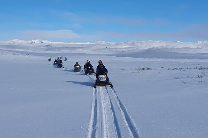 Snowmobile Tour by Lake Mývatn - The one-hour ride: controls, confidence, and the thrill of moving across the ice
