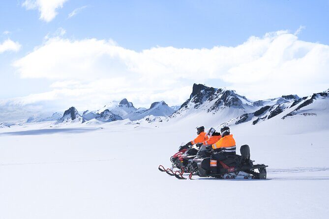 Snowmobiling on Langjökull Glacier from Geysir Area - Photo stop tips: keep your phone safe