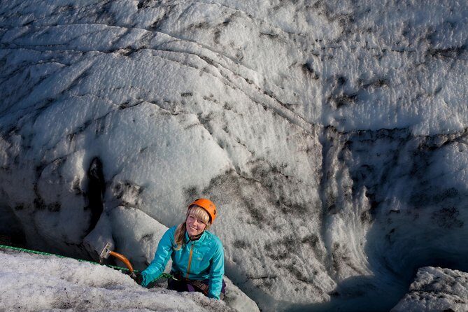 Sólheimajökull Glacier Hike & Ice Climbing Intro - Small Group - Waterfalls near Vik: Seljalandsfoss and Skógafoss when starting from Reykjavík
