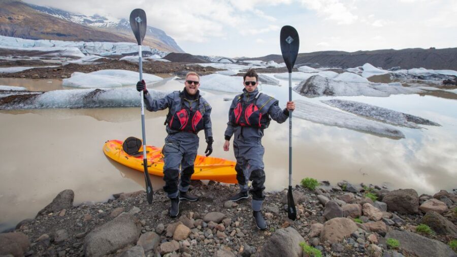 Sólheimajökull: Guided Kayaking Tour on the Glacier Lagoon - Meeting at Sólheimajökull Base Camp (and where to park)