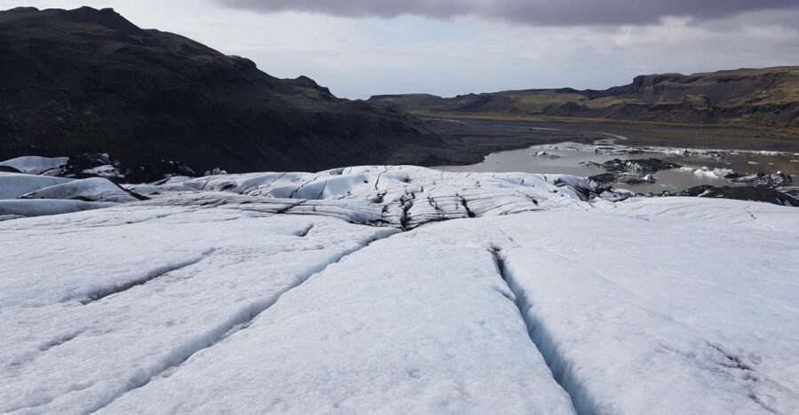 Sólheimajökull Ice Climbing Tour - Walking between climbs: explore Sólheimajökull while you learn