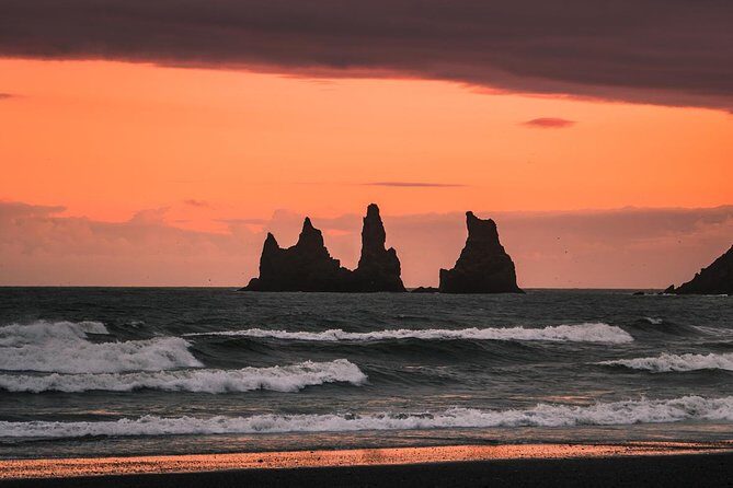 South Coast Day Tour Black Sand Beach & Waterfalls from Reykjavik - Reynisfjara Black Sand Beach: Basalt Shapes and Wave Safety