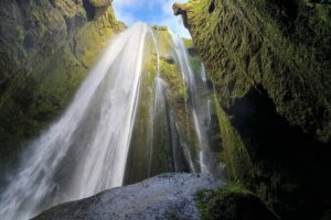 South Coast Waterfall, Black Beach, Glacier Adventure Small Group - Reykjadalur and Selfoss: the warm-up before the waterfalls