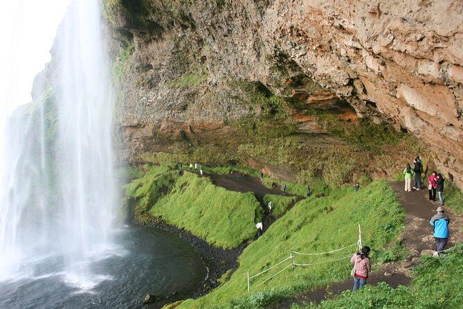South Coast, Waterfalls and Black Beach Tour from Reykjavik - Seljalandsfoss: Walking Behind the Waterfall (When You Can)