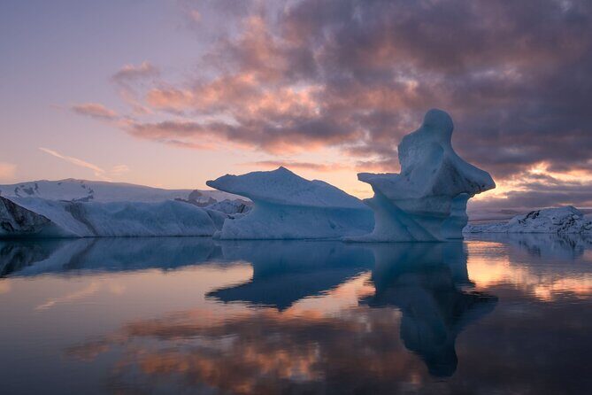 South Iceland and Glacier Lagoon: Jökulsárlón with Boat Tour - The 30-minute boat cruise: up close to drifting icebergs