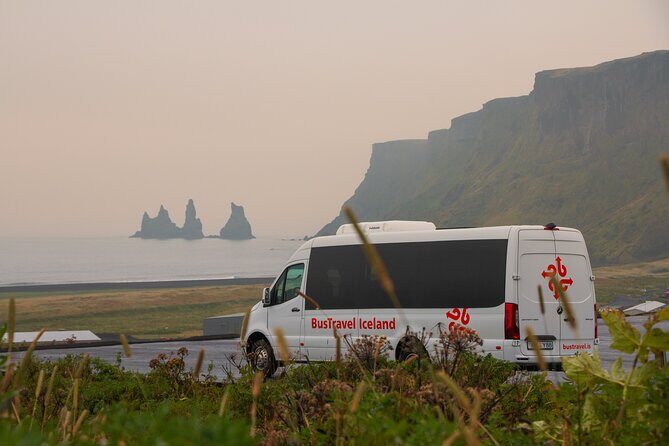 South Iceland, Glacier and Black Sand Beach Small Group Tour - Reynisfjara Black Sand Beach: Basalt Stacks and Very Dangerous Waves
