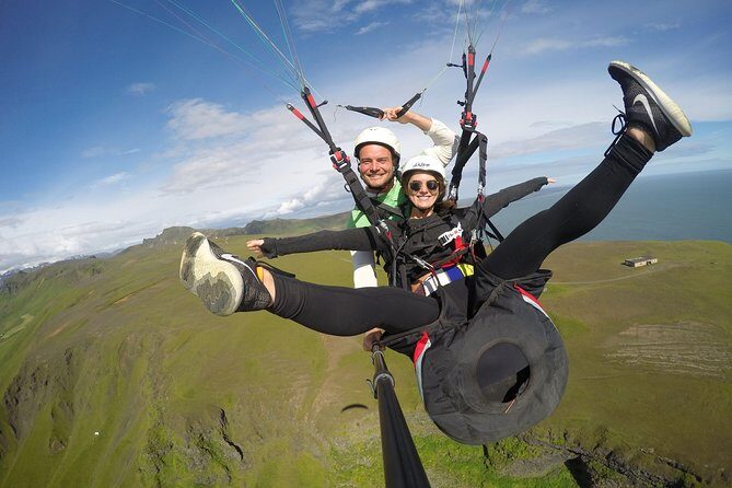 Tandem Paragliding Flights from Vik - Tandem Paragliding From Vik: What makes this flight special