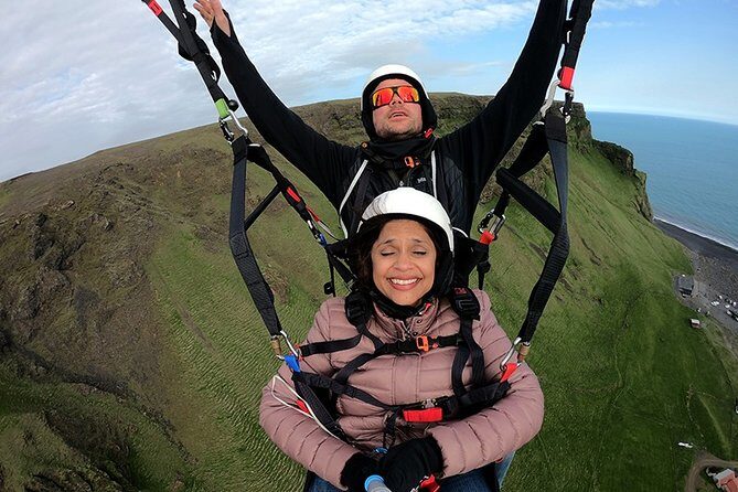 Tandem Paragliding Flights from Vik - Reynisfjara Beach and the black-sand coast