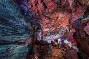 The Lava Tunnel Tour - Raufarhólshellir - How The Hour Really Runs Inside the Tunnel
