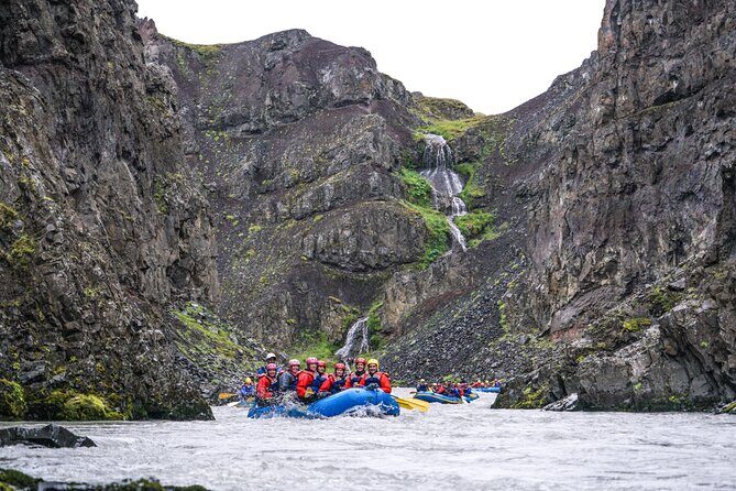 Top-Rated Family Rafting-Warm Drysuits, Volcanic Canyon, Epic Fun - The Viking Raft Ride: 10 km of Basalt Canyon, Steam, and Optional Thrills