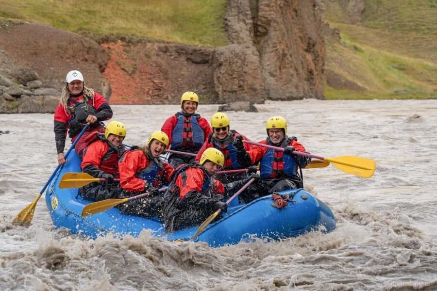 Varmahlíð: Guided Family Rafting Trip - The River Time (About 1.5 Hours): Gentle Rapids, Real Paddling, Good Views