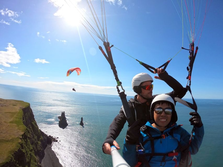 Vík: Paragliding Tandem Flight - Flying Above Vík’s South Coast (Without Pretending You Can Control the Sky)