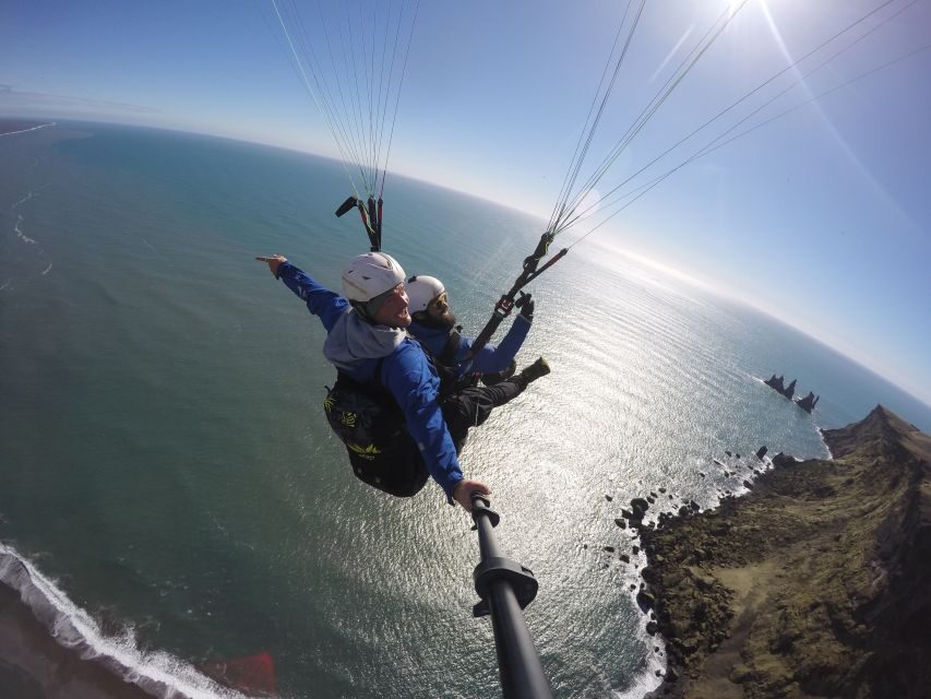 Vík: Paragliding Tandem Flight - The Launch: Wing Inflation, Safety Checks, and That First Step