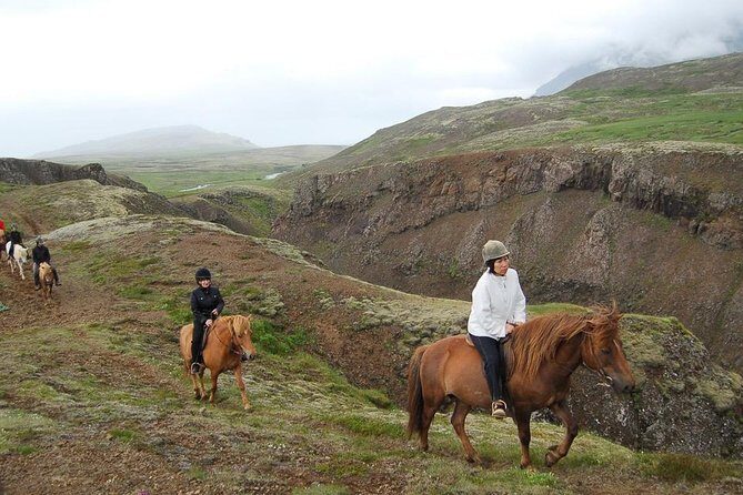 Viking Horse Riding and Golden Circle Tour from Reykjavik - Geysir geothermal area: steam, boiling mud, and the namesake geyser