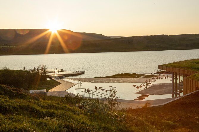 Vök Baths Admission Ticket - The hot pools, cold tunnels, and the 10-degree lake option