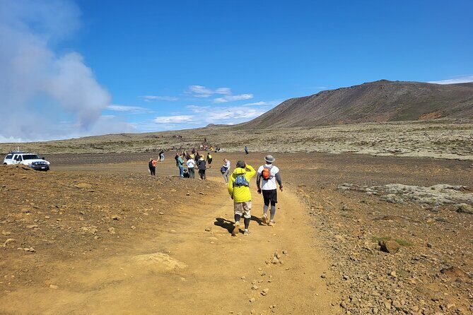 Volcano Eruption Site Hike from Reykjavik