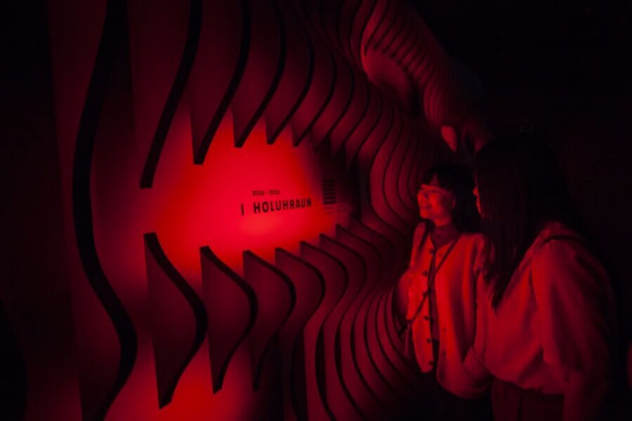 Volcano Exhibition and Cinema - Lava Centre Iceland - Fiery Heart of Iceland: magma up-flow, plate boundaries, and the “hot spot” idea