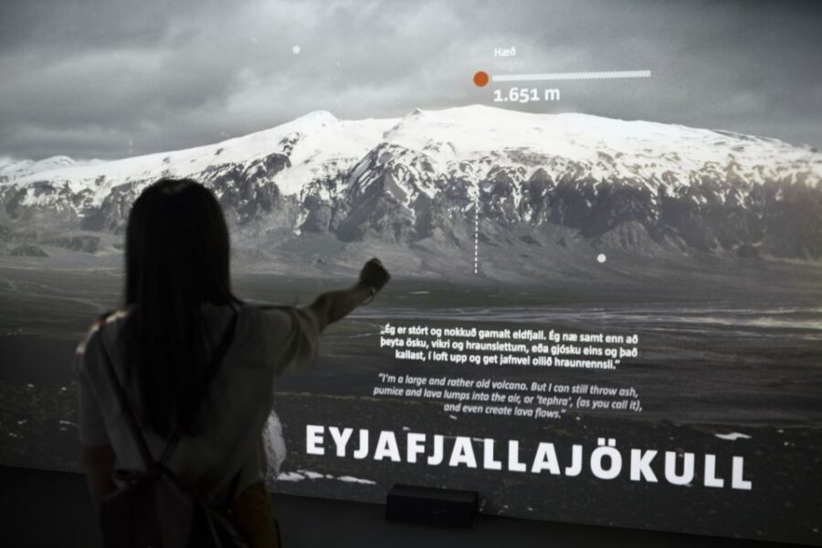 Volcano Exhibition and Cinema - Lava Centre Iceland - Observing the science outside: why the viewpoint matters for value