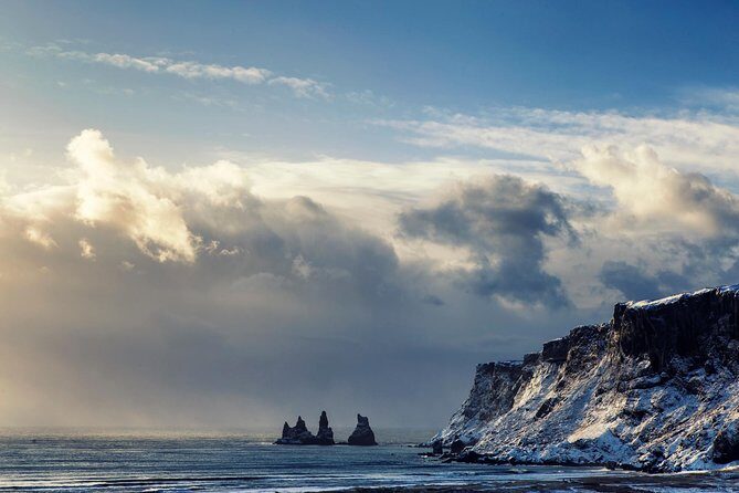 Winter South Coast Day Tour by Minibus from Reykjavik - Stop One: Seljalandsfoss in Winter Conditions