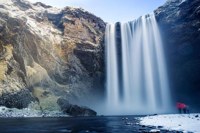 Winter South Coast Day Tour by Minibus from Reykjavik - Stop Three: Skógafoss and Its Winter Mist Show