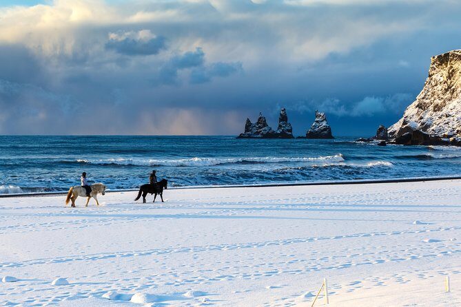 Winter South Coast Day Tour by Minibus from Reykjavik - Stop Five: Reynisfjara Black Sand Beach Drama
